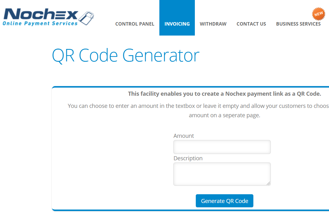 QR code generator